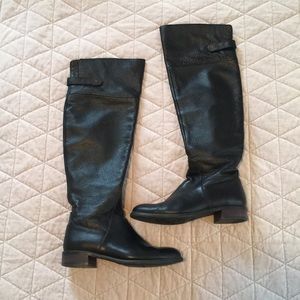Baldinini Black leather boots Size: 37